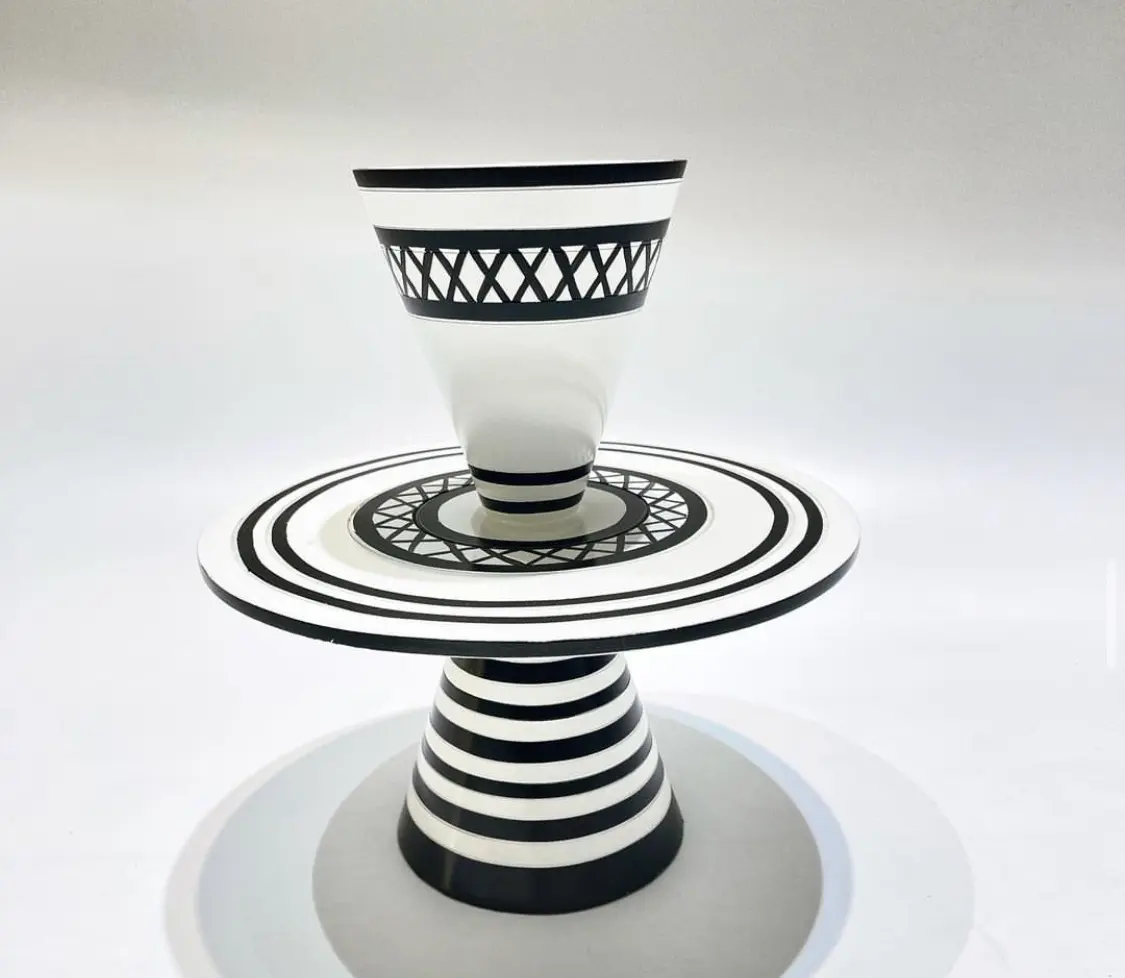 Black And White Planter